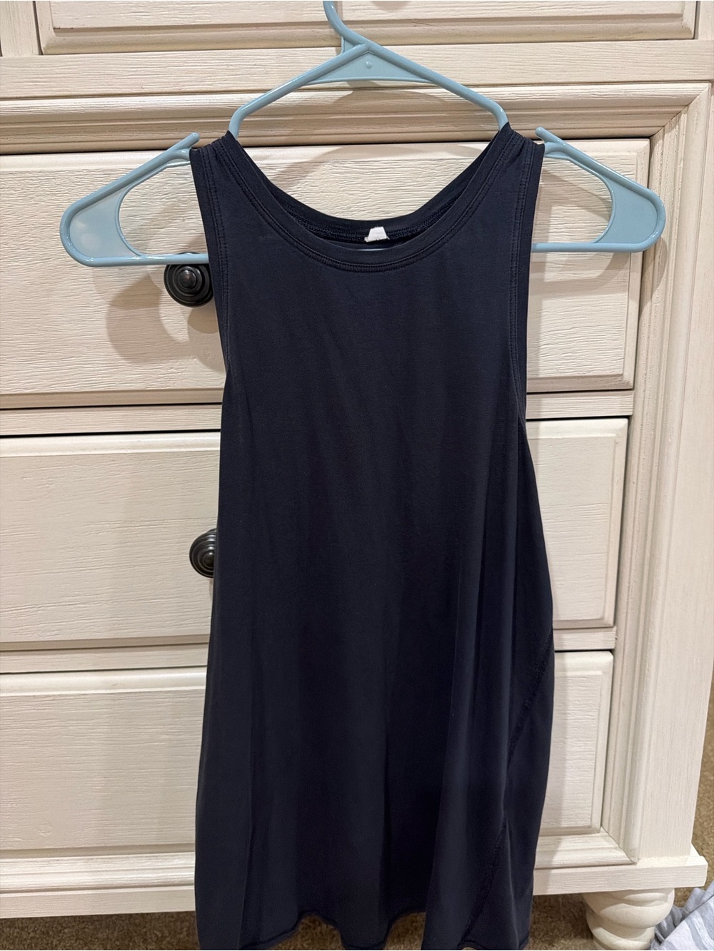 lululemon athletica Navy Sleeveless Tank Top